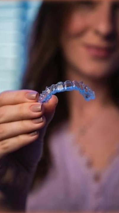 Alinhador transparente Invisalign